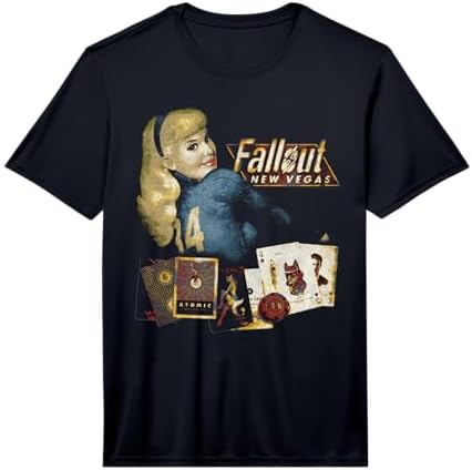 Amazon.com: Fallout New Vegas Vintage Distressed Pinup Casino